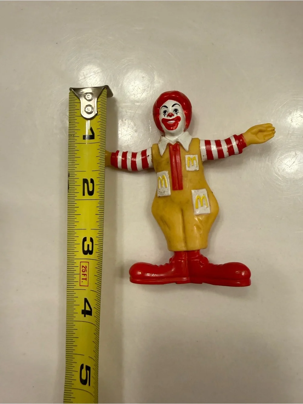 McDonald's | Toys | Vintage 995 Mcdonalds Red Yellow Clown Figurine ...